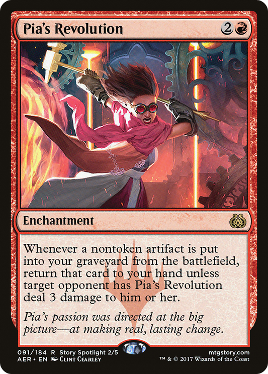 Pia's Revolution [Aether Revolt] Foil