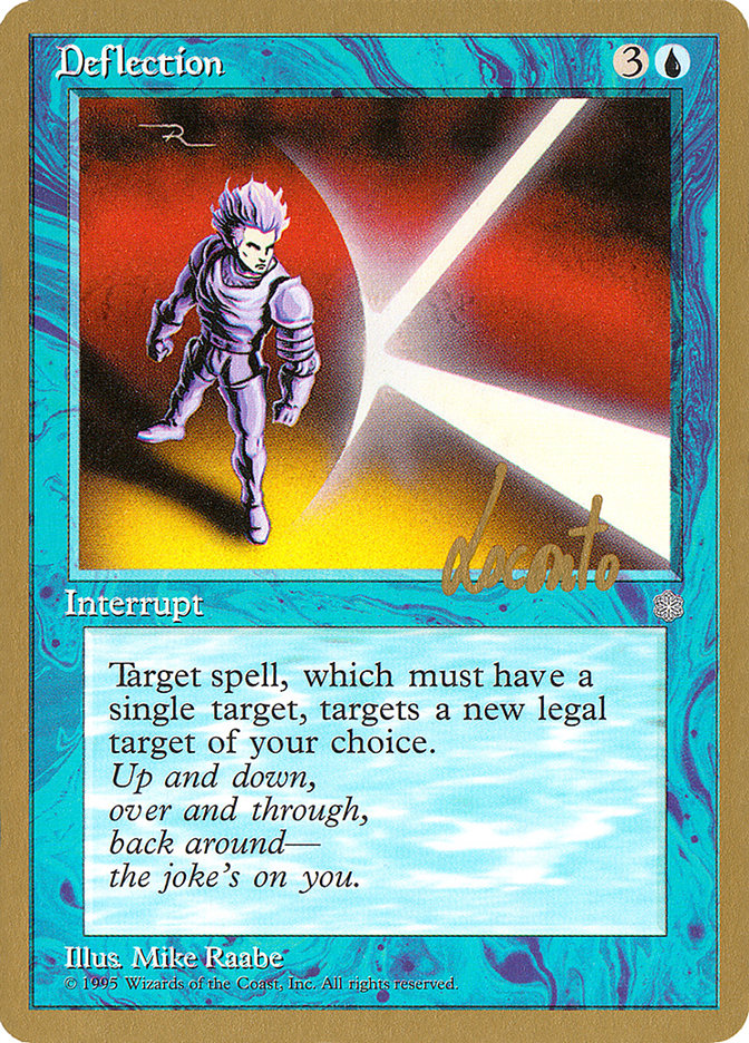 Deflection (Michael Loconto) [Pro Tour Collector Set] | Silver Goblin