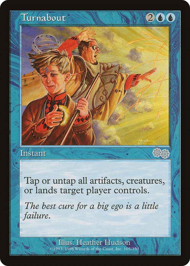 Turnabout [Urza's Saga] | Silver Goblin