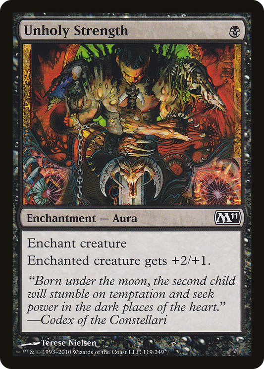 Unholy Strength [Magic 2011] Foil