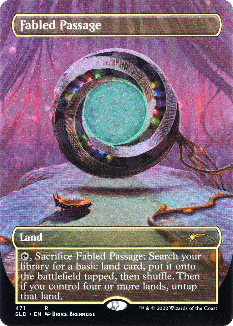 Fabled Passage (Galaxy Foil) [Secret Lair Drop Series] | Silver Goblin