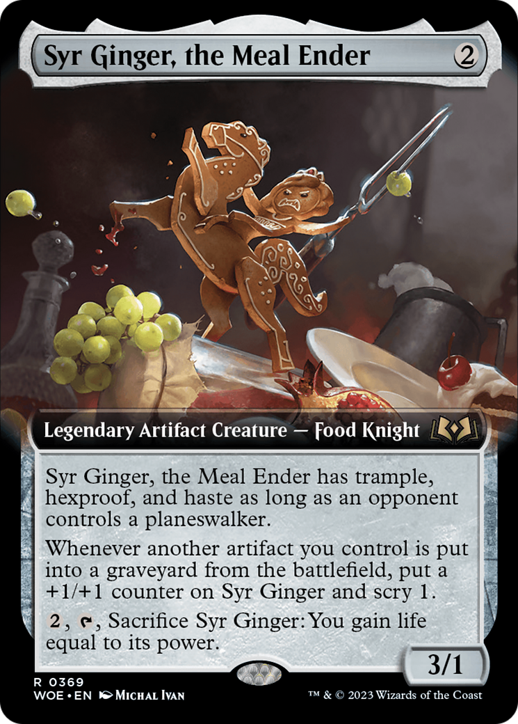 Syr Ginger, the Meal Ender (Extended Art) [Wilds of Eldraine] | Silver Goblin