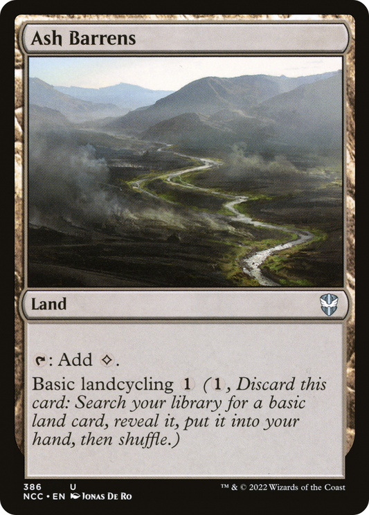 Ash Barrens [Streets of New Capenna Commander]