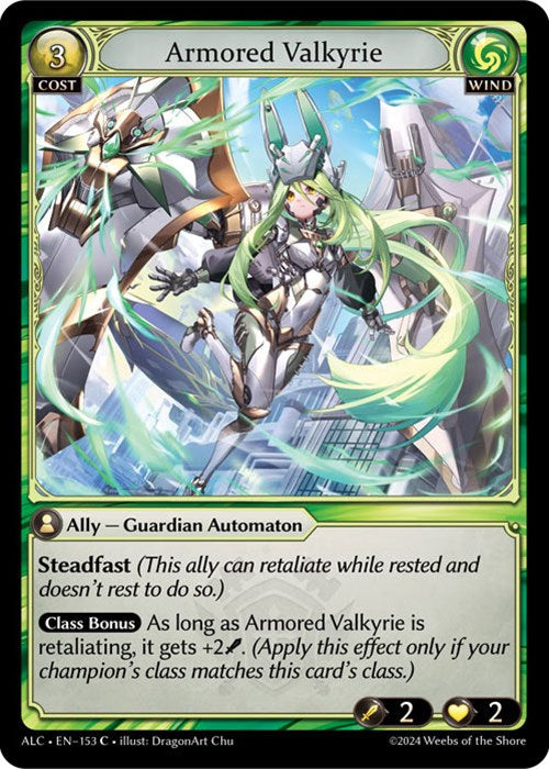 Armored Valkyrie (153) [Alchemical Revolution] Foil
