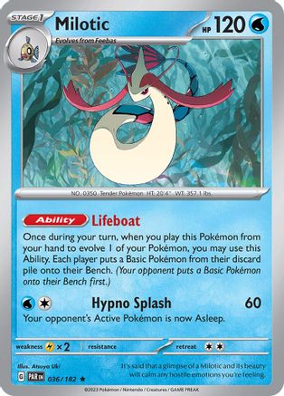 Milotic (36) Holofoil - Paradox Rift