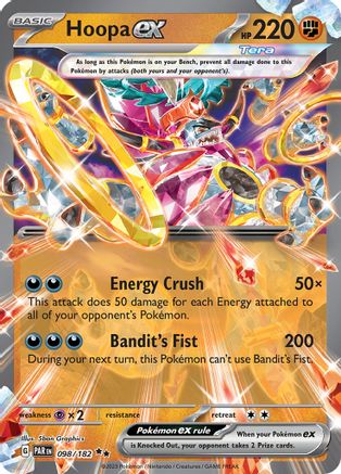Hoopa ex (98) Holofoil - Paradox Rift