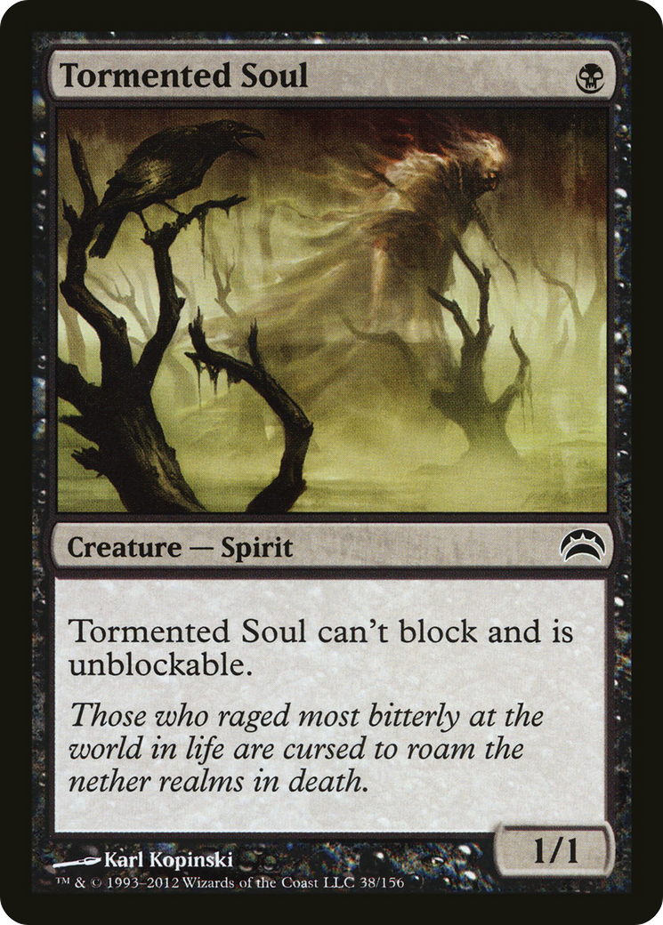 Tormented Soul [Planechase 2012] Foil