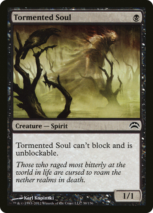 Tormented Soul [Planechase 2012] Foil