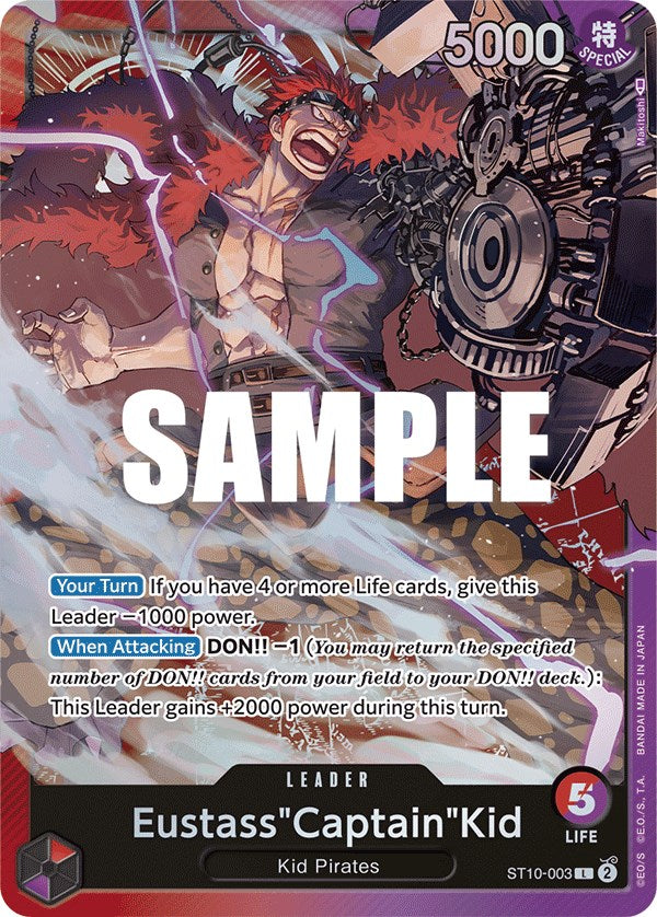 Eustass"Captain"Kid [Ultra Deck - The Three Captains] | Silver Goblin