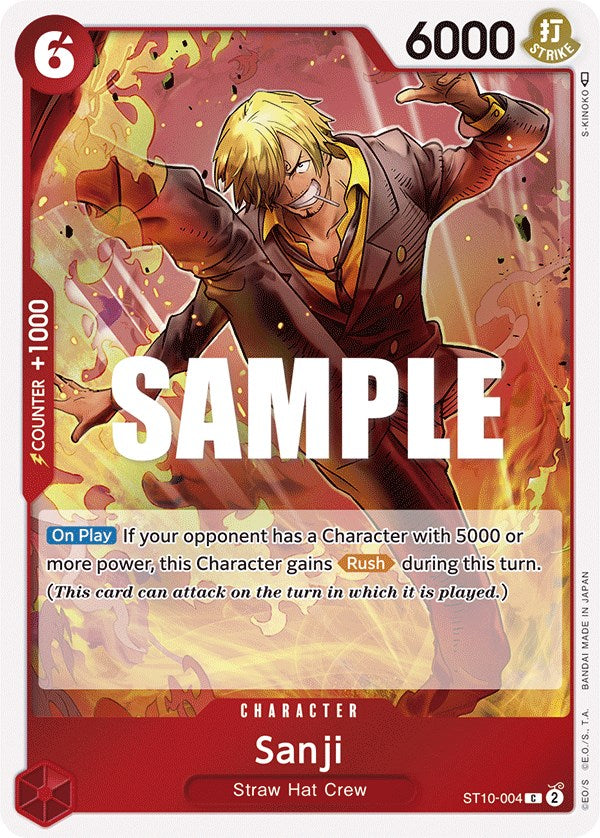 Sanji [Ultra Deck - The Three Captains] | Silver Goblin