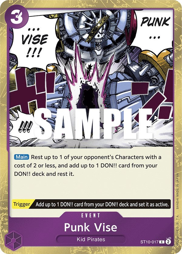 Punk Vise [Ultra Deck - The Three Captains] | Silver Goblin