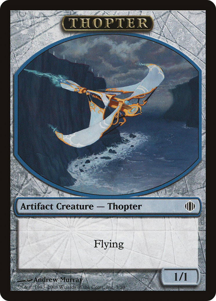 Thopter Token [Shards of Alara Tokens] | Silver Goblin