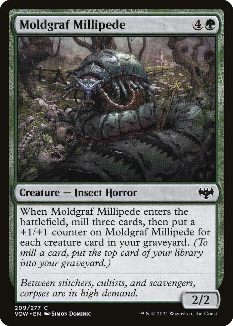 Moldgraf Millipede [Innistrad: Crimson Vow] | Silver Goblin