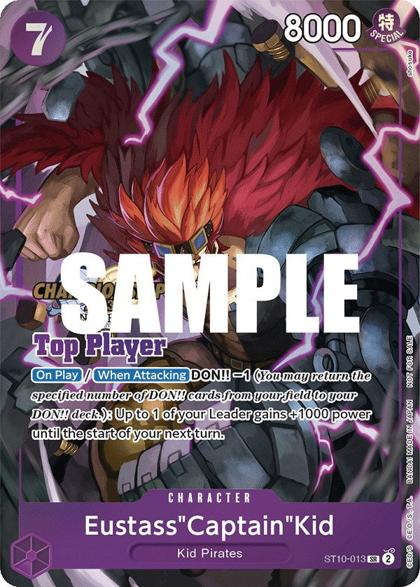 Eustass"Captain"Kid (CS 2023 Top Players Pack) [One Piece Promotion Cards] | Silver Goblin