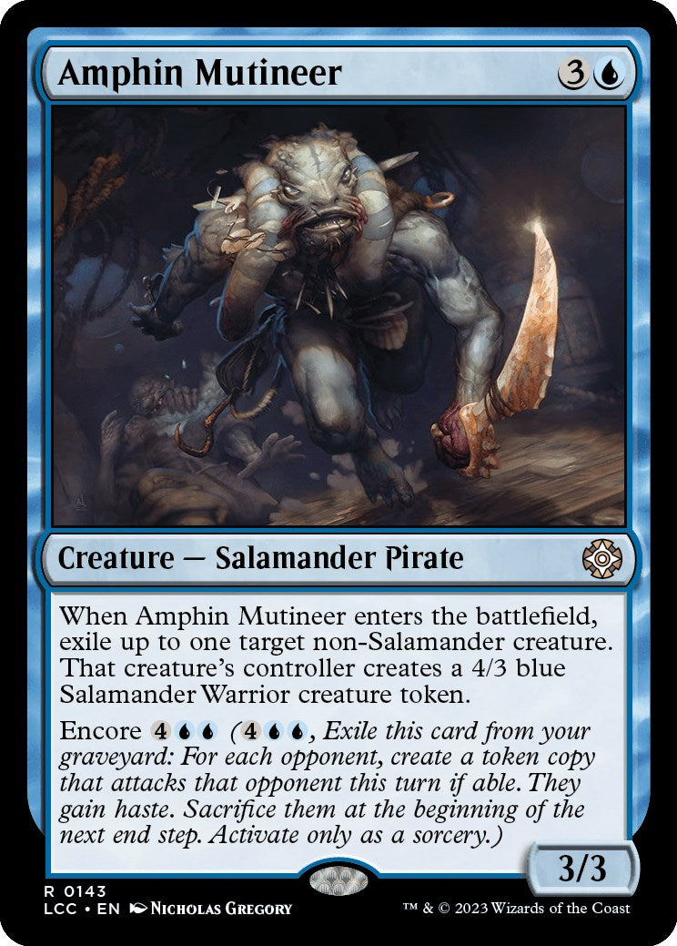 Amphin Mutineer [The Lost Caverns of Ixalan Commander] | Silver Goblin