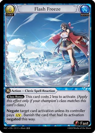 Flash Freeze (131) [Alchemical Revolution] Foil