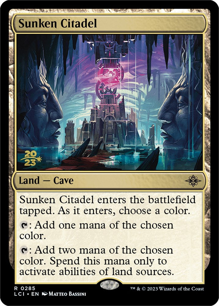 Sunken Citadel [The Lost Caverns of Ixalan Prerelease Cards] | Silver Goblin