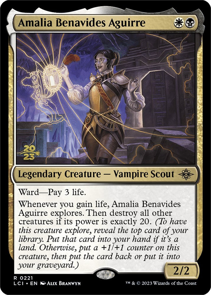 Amalia Benavides Aguirre [The Lost Caverns of Ixalan Prerelease Cards] | Silver Goblin