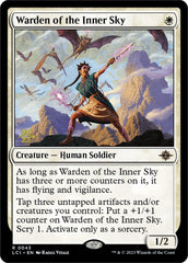 Warden of the Inner Sky [The Lost Caverns of Ixalan Prerelease Cards] | Silver Goblin