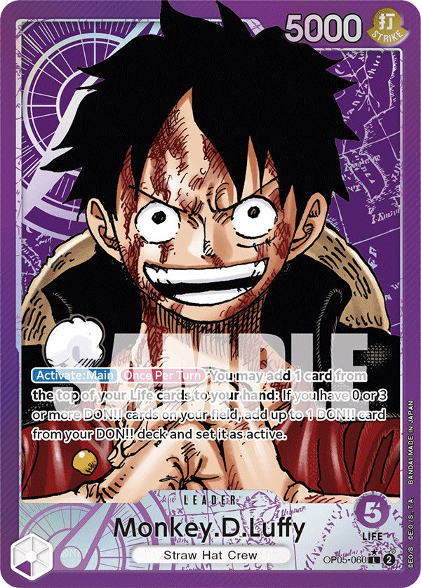 Monkey.D.Luffy (Alternate Art) [Awakening of the New Era] | Silver Goblin