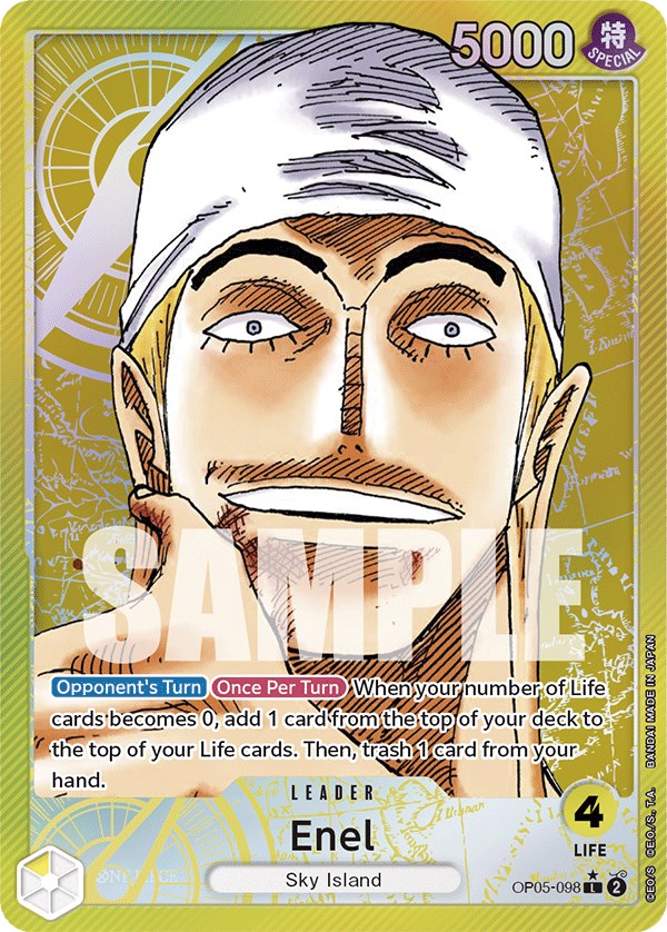 Enel (Alternate Art) [Awakening of the New Era] | Silver Goblin