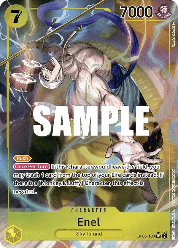 Enel (Alternate Art) [Awakening of the New Era] | Silver Goblin