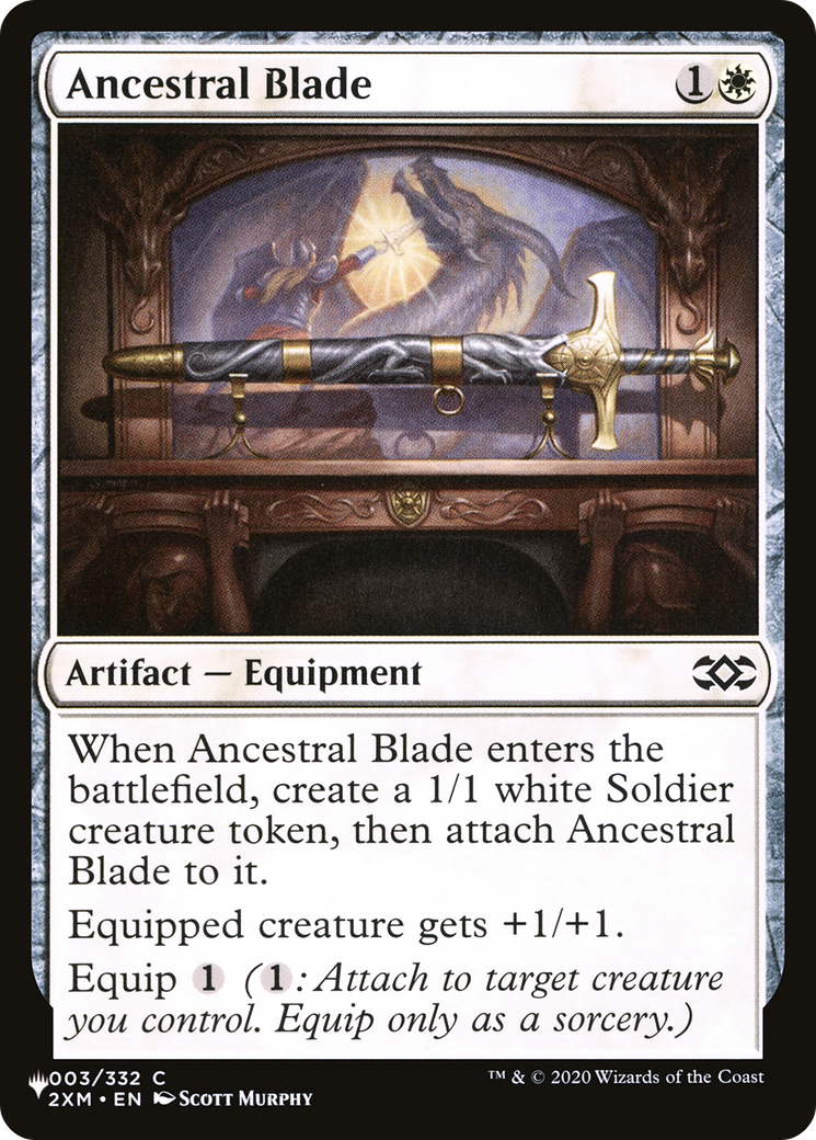 Ancestral Blade [The List Reprints] | Silver Goblin