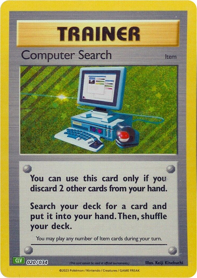 Computer Search (CLV) [Trading Card Game Classic] | Silver Goblin