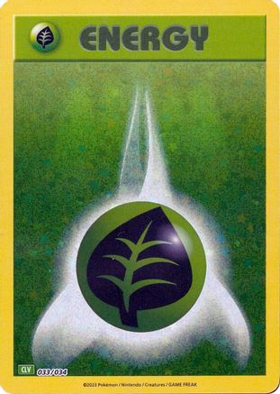 Basic Grass Energy [Trading Card Game Classic] | Silver Goblin