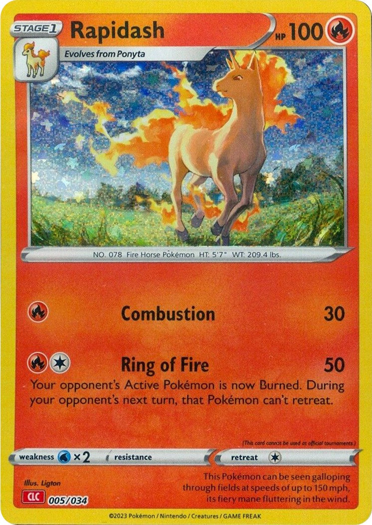 Rapidash [Trading Card Game Classic] | Silver Goblin