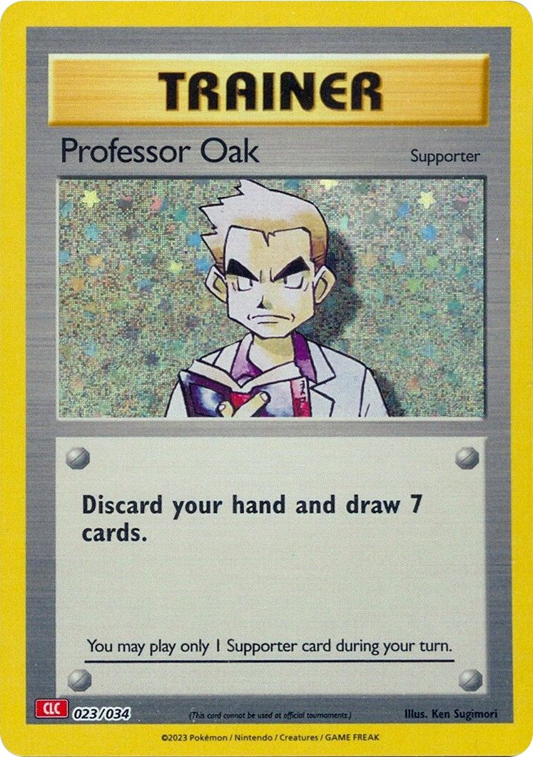 Professor Oak (CLC) [Trading Card Game Classic] | Silver Goblin