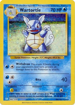 Wartortle [Trading Card Game Classic] | Silver Goblin