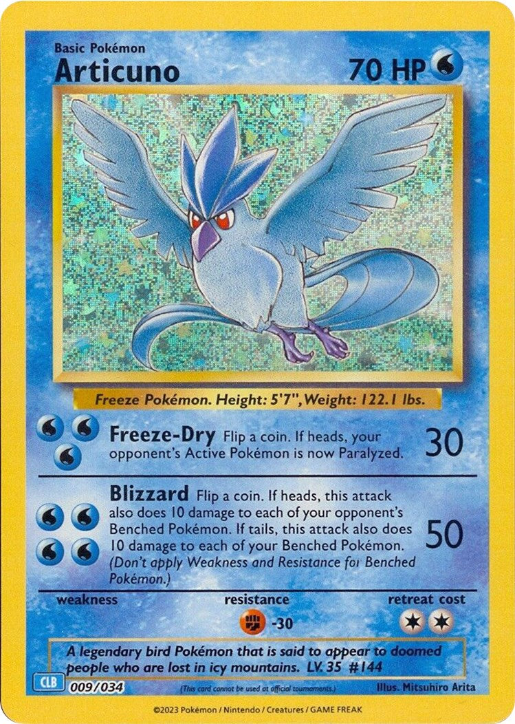 Articuno [Trading Card Game Classic] | Silver Goblin