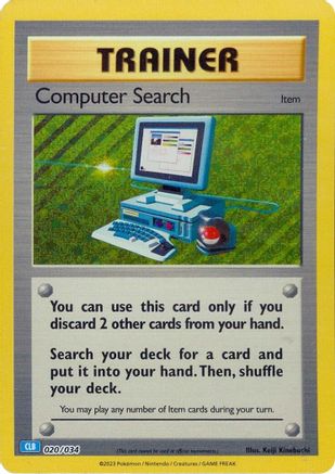 Computer Search (CLB) [Trading Card Game Classic] | Silver Goblin