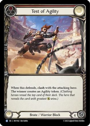Test of Agility (HVY162)  - Heavy Hitters