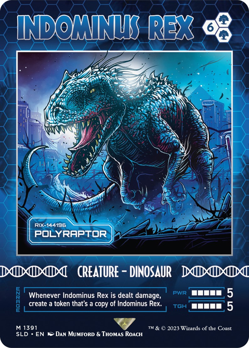 Indominus Rex - Polyraptor [Secret Lair Drop Series] | Silver Goblin