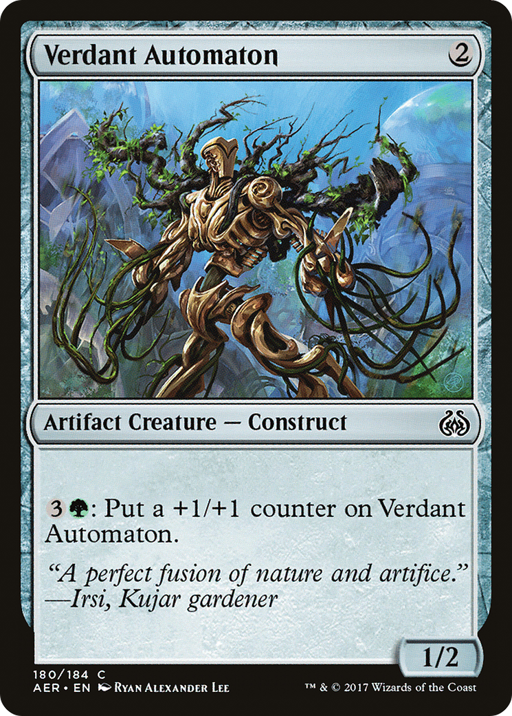 Verdant Automaton [Aether Revolt] | Silver Goblin