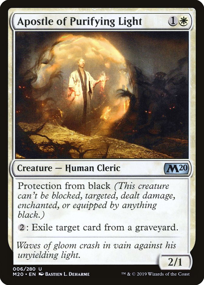 Apostle of Purifying Light [Core Set 2020] | Silver Goblin