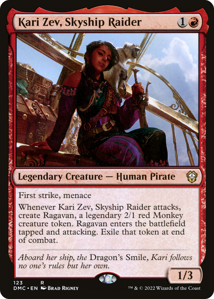 Kari Zev, Skyship Raider [Dominaria United Commander] | Silver Goblin