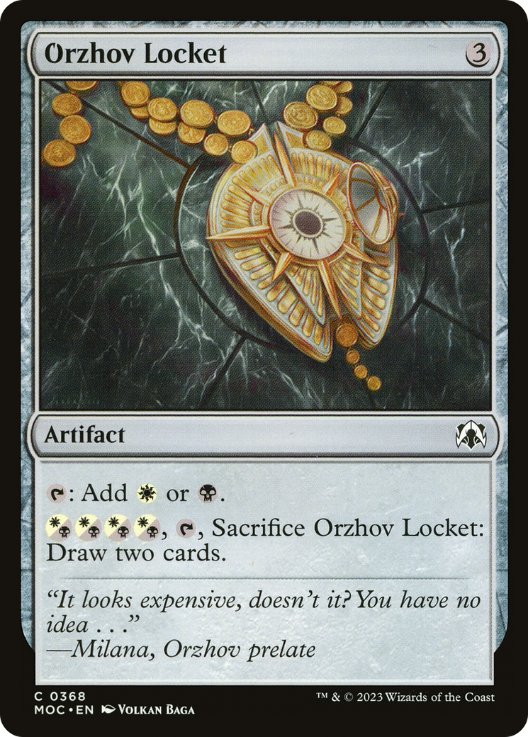 Orzhov Locket [March of the Machine Commander]