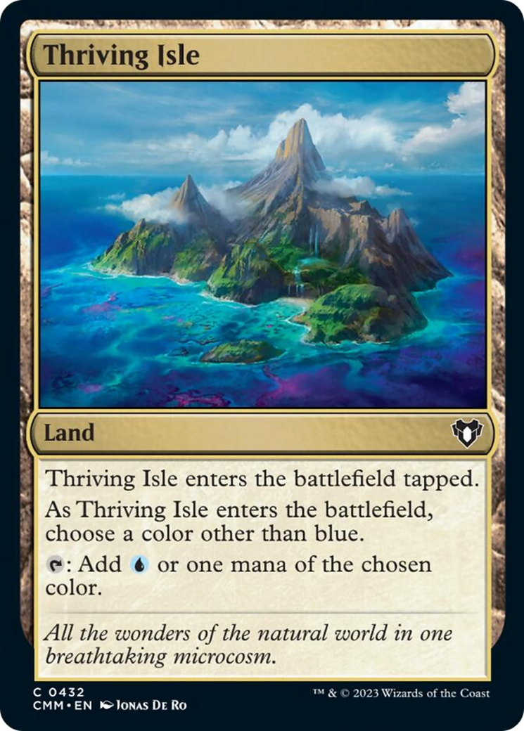 Thriving Isle [Commander Masters] | Silver Goblin