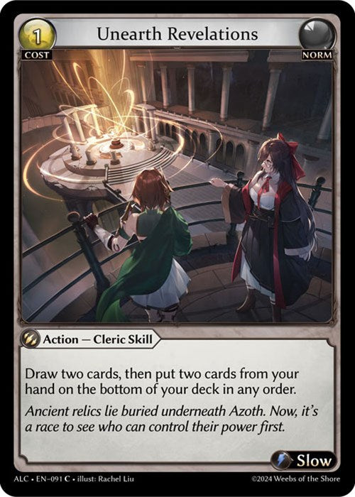 Unearth Revelations (91) [Alchemical Revolution] Foil