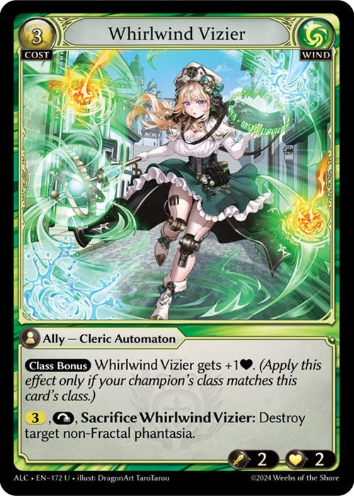 Whirlwind Vizier (172) [Alchemical Revolution] Foil