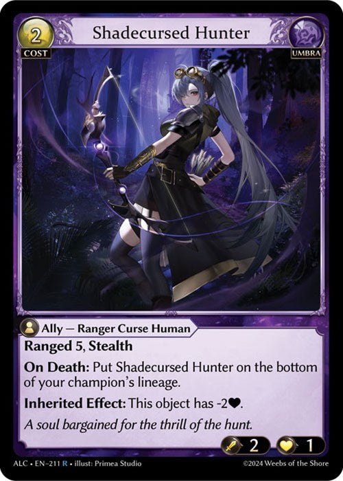 Shadecursed Hunter (211) [Alchemical Revolution] Foil