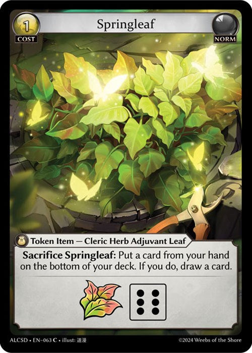 Springleaf (63) [Alchemical Revolution: Starter Decks] Foil