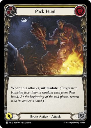 Pack Hunt (Yellow) (HVY033)  - Heavy Hitters