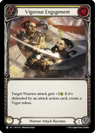 Vigorous Engagement (Yellow) (HVY119)  - Heavy Hitters