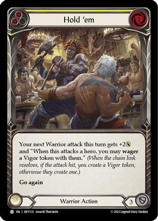 Hold 'em (Yellow) (HVY131)  - Heavy Hitters