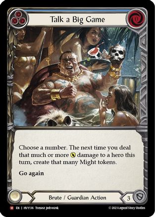 Talk a Big Game (HVY136) - Heavy Hitters