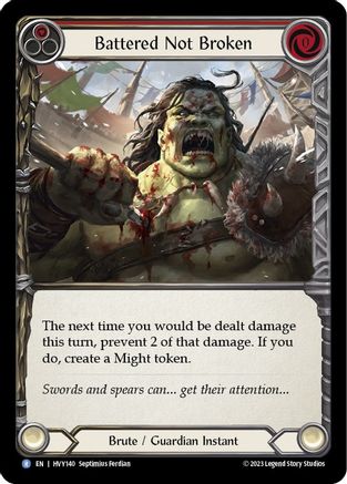 Battered Not Broken (HVY140) - Heavy Hitters